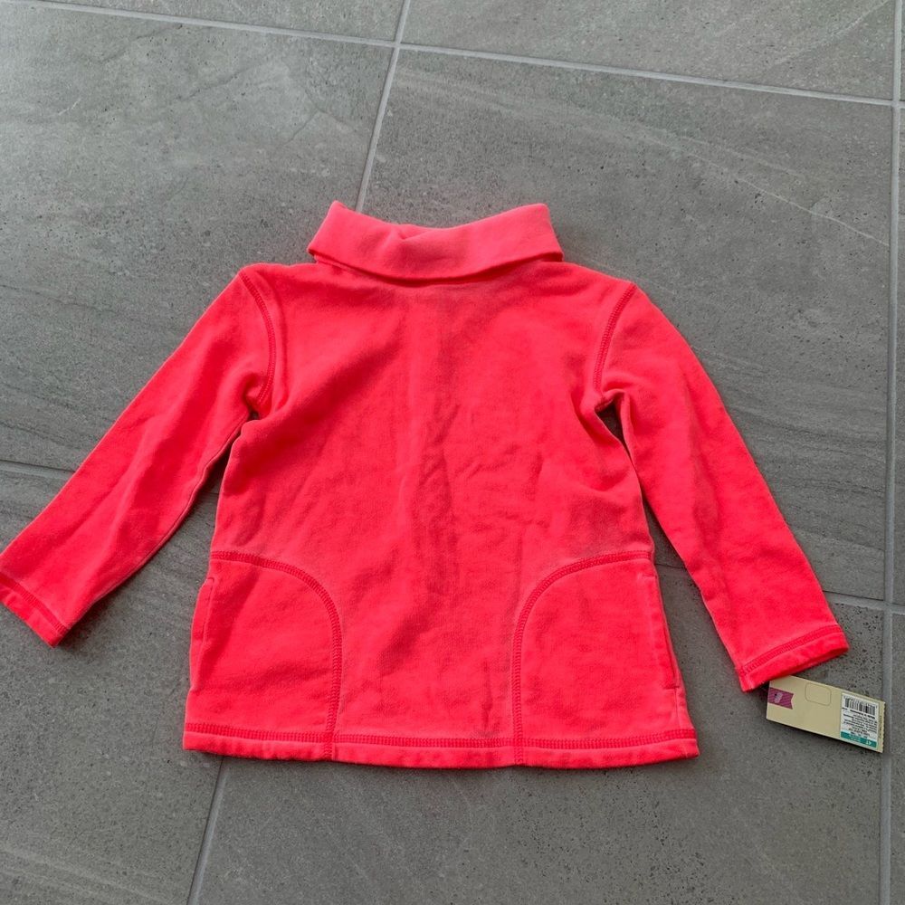 Cherokee Girls Turtle Neck Pink Pullover Sweater 4T NWT